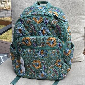 NWT Vera Bradley - Gemstone Paisley Bancroft Backpack